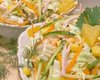 Яркий и очень вкусный праздничный салат с пекинской капустой и апельсинами: пошаговый рецепт