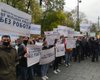 Закрыли? Помогите! Под Кабмином проходит акция рестораторов против карантина выходного дня
