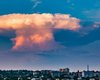 В Украине сняли странное облако, похожее на "ядерный гриб"