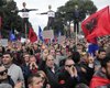 В Албании тысячи людей вышли на антиправительственный митинг