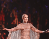 Тяжкохвора Селін Діон в обтислій сукні виступила на показі Elie Saab (фото)