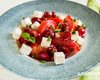 Салат из помидоров с черешней и фетой по рецепту Евгения Клопотенко