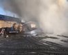 В Ростовской области вспыхнул пожар на нефтеперерабатывающем заводе (видео)