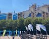 В столице Косово убрали гигантский украинский флаг: в чем причина