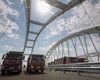Российские оккупанты завершили строительство автомобильной части Керченского моста