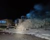 "Ми пережили жах": очевидці показали автобус, у який влучили уламки російських дронів (фото)