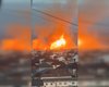 В Дагестане прогремели взрывы на магистральном газопроводе: пламя достигает 15 м в высоту (видео)