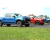 Большие пикапы Ford, Chevrolet и Toyota сравнили в заезде по прямой (видео)