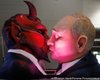 "Путин целуется с чертом" и "президент-вампир": в Германии готовятся к карнавалу (фото)