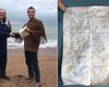 В Британии выловили письмо в бутылке, брошенное в море 60 лет назад