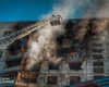 В Харькове из-под завалов достали тело женщины: спасатели ликвидировали пожар в 12-этажке (фото)