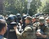 Под Администрацией президента произошли стычки батальона "Айдар" с правоохранителями