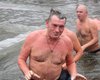 Ющенко на Крещение искупался в проруби