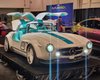 Звезда шоу: украинцы показали в Лас-Вегасе яркий винтажный Mercedes с мотором Tesla (фото)