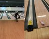 Друзья успешно играли в боулинг, пока не произошел курьезный момент (видео)