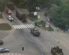 В Донецк вошла колонна российской бронетехники