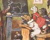 Собачья школа. Какими открытками поздравляли первоклассников и их родителей 50 лет назад