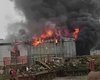 Пожар на 300 квадратных метров: в России загорелась воинская часть (видео)