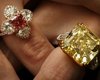 В Нью-Йорке на торги выставлен уникальный алый бриллиант