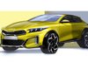 Новый городской кроссовер Kia показали на первых изображениях