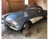 Коллекционный Chevrolet Corvette 50-х простоял полвека в старом гараже (фото)