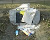В Харькове забросали мусором памятник воинам УПА