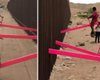 В стену между Мексикой и США встроили качели