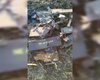 Пограничники показали обломки сбитого над Сумской областью "шахеда" (видео)