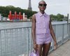 Люпита Нионго показала стильный твидовый комплект от Chanel