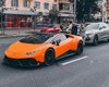 ДТП на полмиллиона: в центре Киева столкнулись элитные Lamborghini и Maserati (видео)