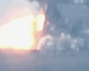 "Пламенные приветы": HIMARS на левобережье Херсонщины уничтожил склад БК россиян (видео)