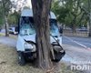 В Николаеве маршрутка влетела в дерево, 9 человек пострадали