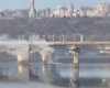 "Дым" на мосту Патона в Киеве: коммунальщики объяснили причину "феномена"