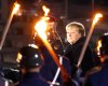 С факелами и орлами. В Германии прошла церемония прощания с канцлером Меркель (видео)