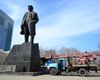 В Донецке пытались взорвать Ленина