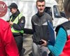 В Киеве водитель во время задержания избил полицейского