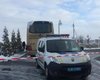 На стоянке отеля во Львове взорвали польский туристический автобус