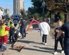 Смертельна ДТП у Києві: Volkswagen в'їхав у зупинку з людьми (фото, відео)