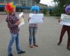 В Харькове 3 клоуна провели "референдум" за присоединение к Канадскому цирку