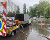 Не работают службы доставки и транспортный коллапс: последствия мощного ливня в Киеве (фото)