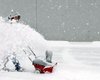 Во Франции прошел сильный снегопад, нарушивший транспортное сообщение