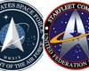 Трамп показал эмблему Космических сил США. Она очень похожа на логотип Star Trek