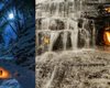 Земля создала собственный "вечный огонь": спрятан за водопадом Вечного Пламени