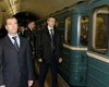 После визита Медведева в метро отключили систему безопасности