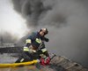 Удар ЗС РФ по заводу Flex: з найближчої водойми викачали всю воду для гасіння пожежі