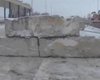 Часть трассы "Одесса-Киев" перекрыта бетонными блоками