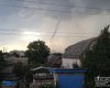 В Кривом Роге выпал град размером с яйцо, а над домами пронесся смерч