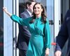 Цвет весны: королева Летиция вышла на публику в элегантном наряде