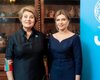 В синем платье с вышивкой: Елена Зеленская встретилась с главой представительства ЮНИСЕФ в Украине