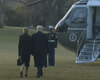 Дональд Трамп в последний раз покинул Белый дом (видео)